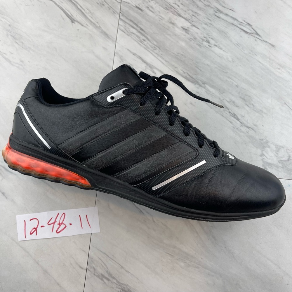 Mens Adidas Mega Soft Cell LP G43934 Black  orange Sneakers Shoes Size 12